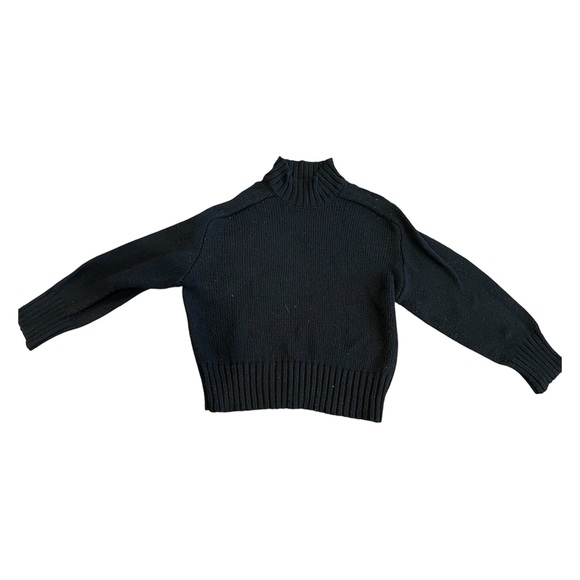 Zara Black Turtleneck Women's Sweater - Picture 4 of 4